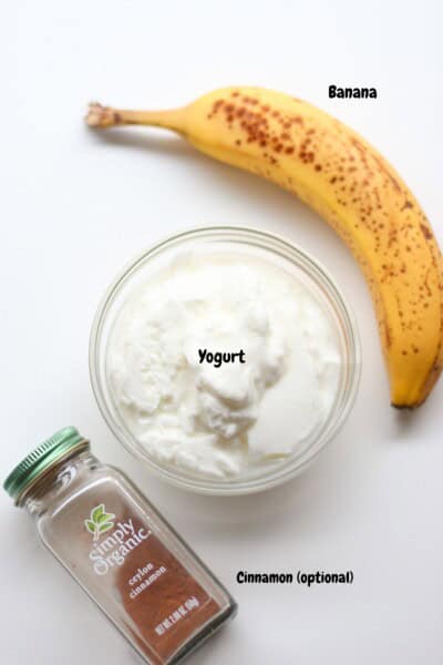 View of Easy Banana Yogurt - MJ and Hungryman