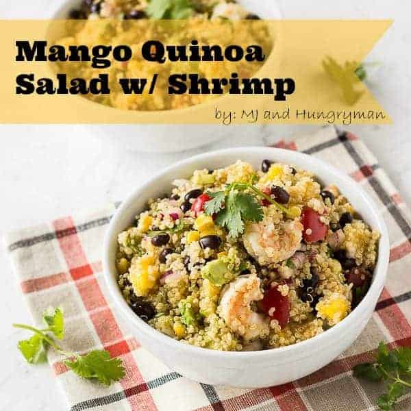 Mango Quinoa Salad w/Shrimp