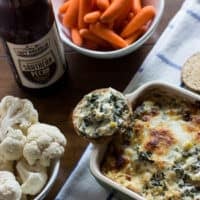 Hot Spinach and Kale Dip