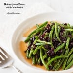 Asian Green Beans with Cranberries