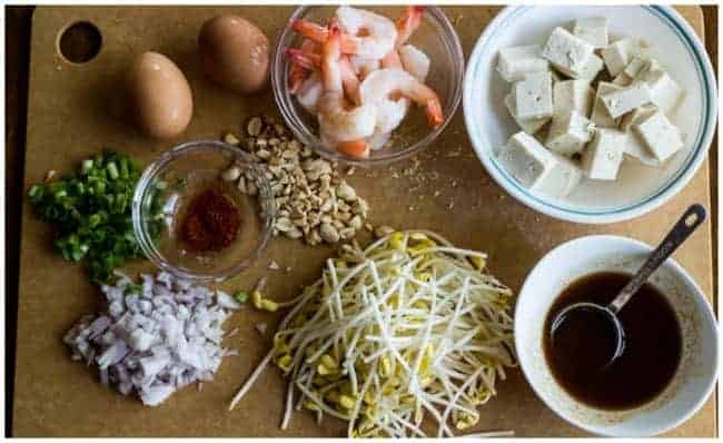 Pad Thai Ingredients