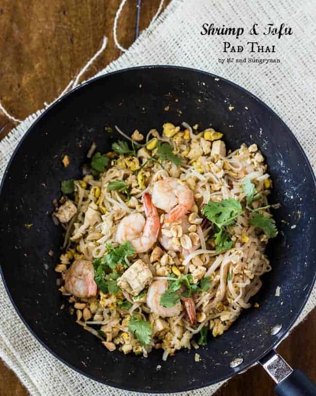 Shrimp and Tofu Pad Thai 