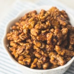 Spicy Korean-Style Toasted Walnuts