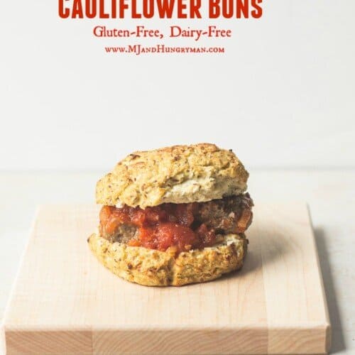 Cauflilower buns (gluten-free, dairy-free)
