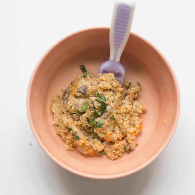 Easy Quinoa Risotto with Mushrooms (No Stir) MJ and Hungryman