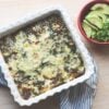 Mexican Lentil and chard breakfast casserole