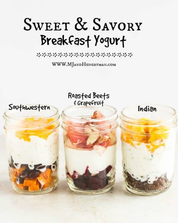Sweet and Savory Breakfast Yogurt MJ and Hungryman Austin, TX