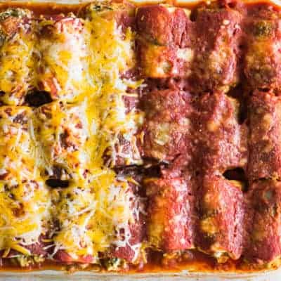 Eggplant Lasagna Roll-Ups