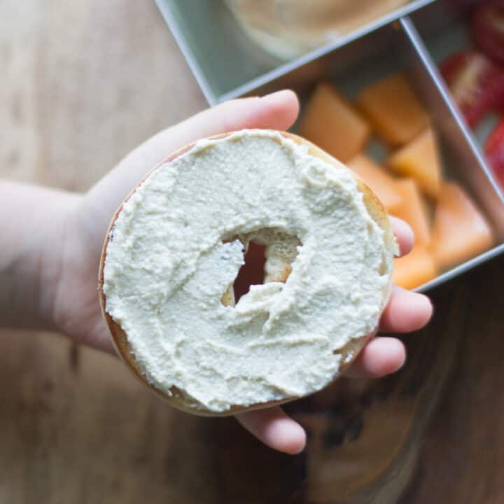 Homemade Tofu Cream Cheese MJ and Hungryman