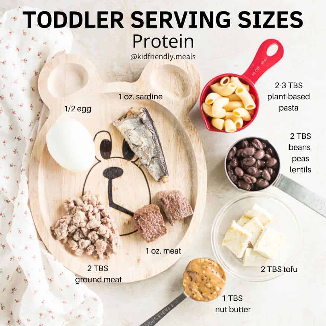 A Toddler Serving Size of Milk