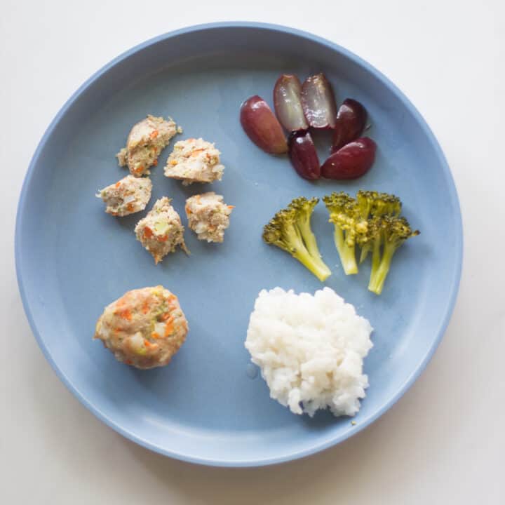 Turkey Meatballs for Babies and Toddlers MJ and Hungryman