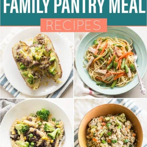 Healthy Family Pantry Meal Ideas_Pinterest 1