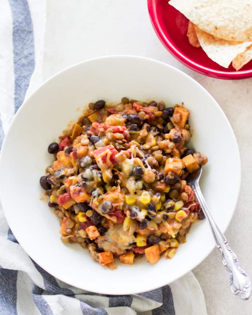 One Pot Mexican Lentils - MJ and Hungryman
