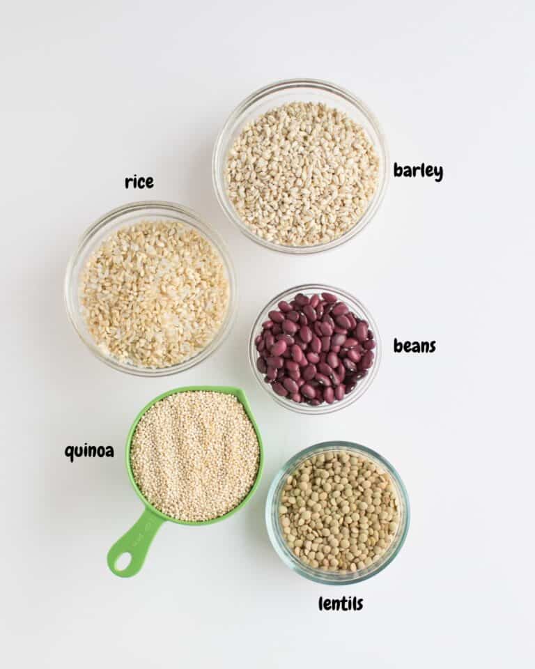 Instant Pot Multigrain Rice (with lentils and beans) MJ and Hungryman