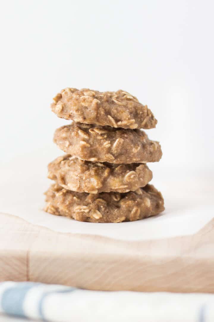 3 Ingredient Banana Baby Cookies MJ and Hungryman