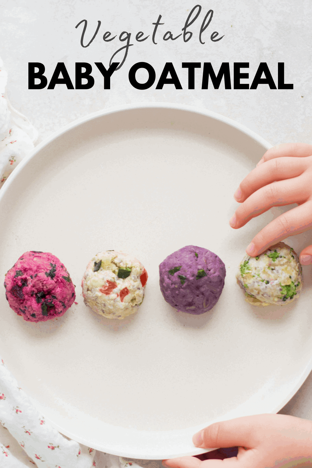 Vegetable Baby Oatmeal MJ and Hungryman