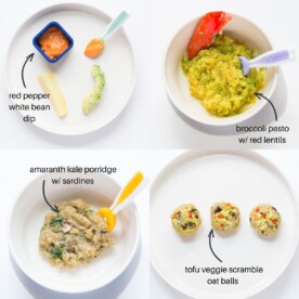 Top Foods for 6 Month Old Baby (with Recipes and Meal Plan) - MJ and ...