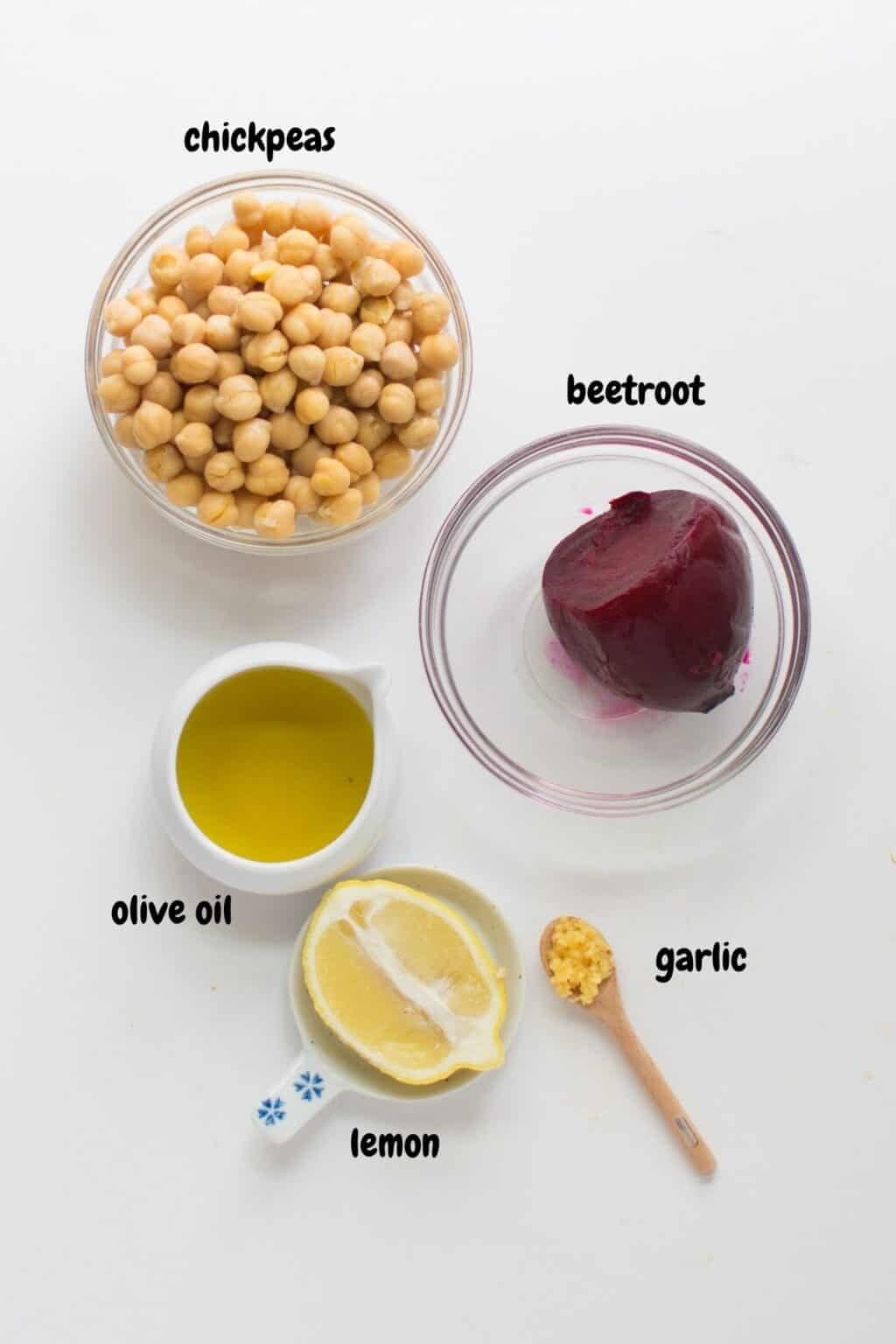 Beet Hummus for Babies MJ and Hungryman