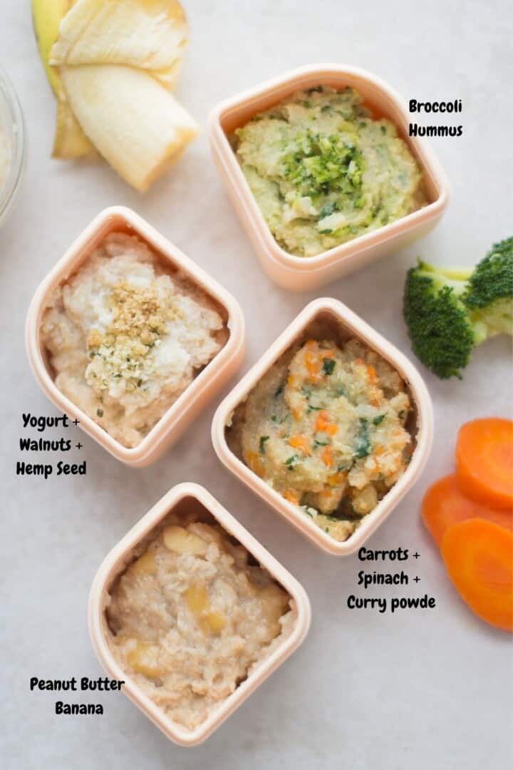 EASY Easy Quinoa Baby Cereal (4 Ways) MJ and Hungryman