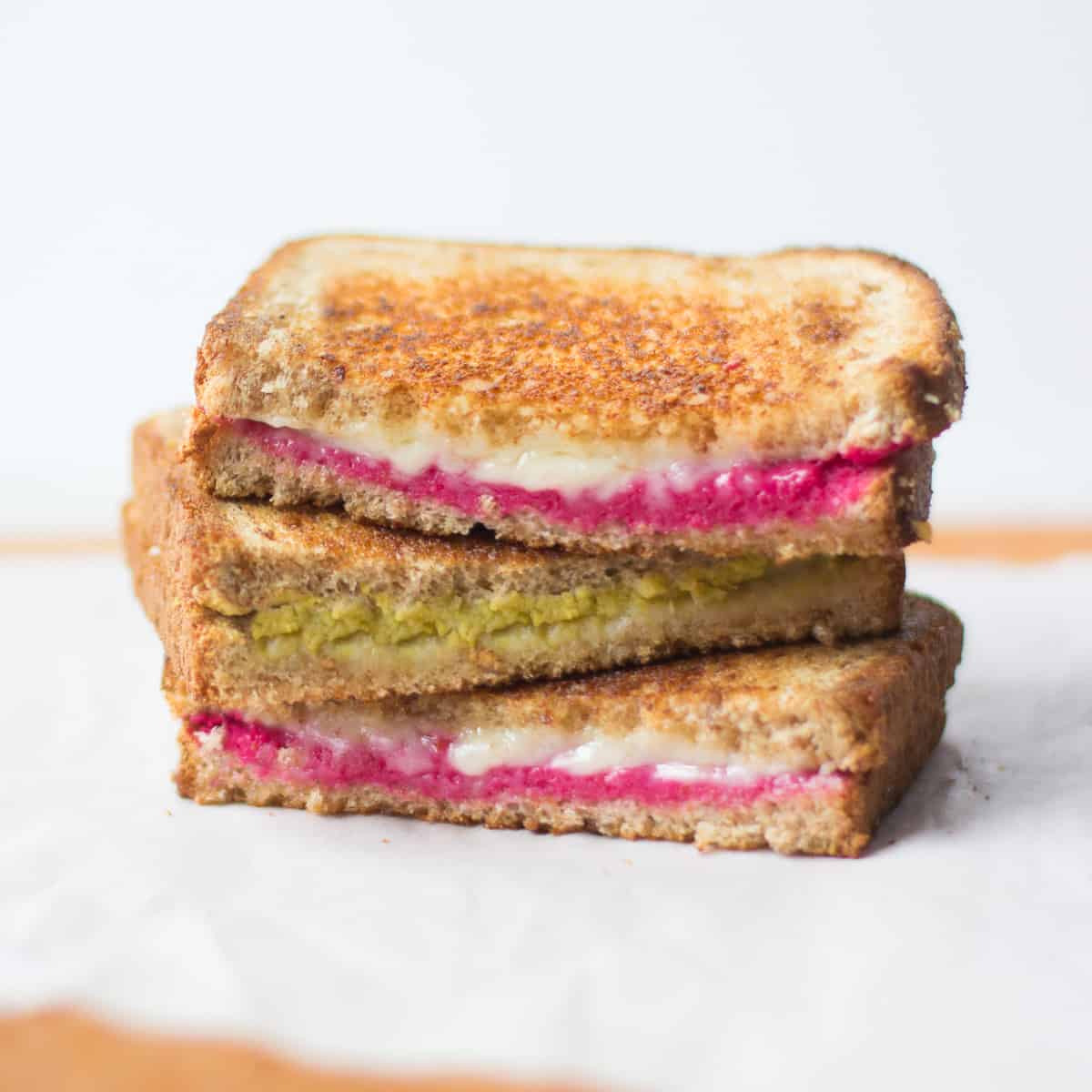 Hummus Grilled Cheese
