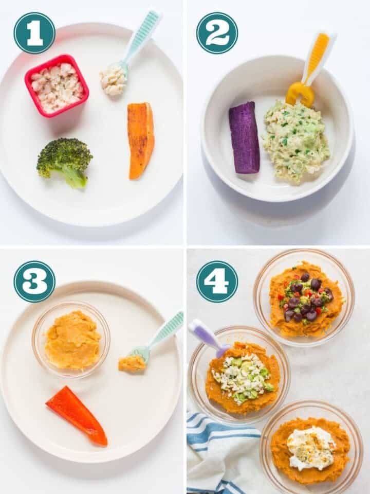Sweet Potato Recipes for babies MJ and Hungryman
