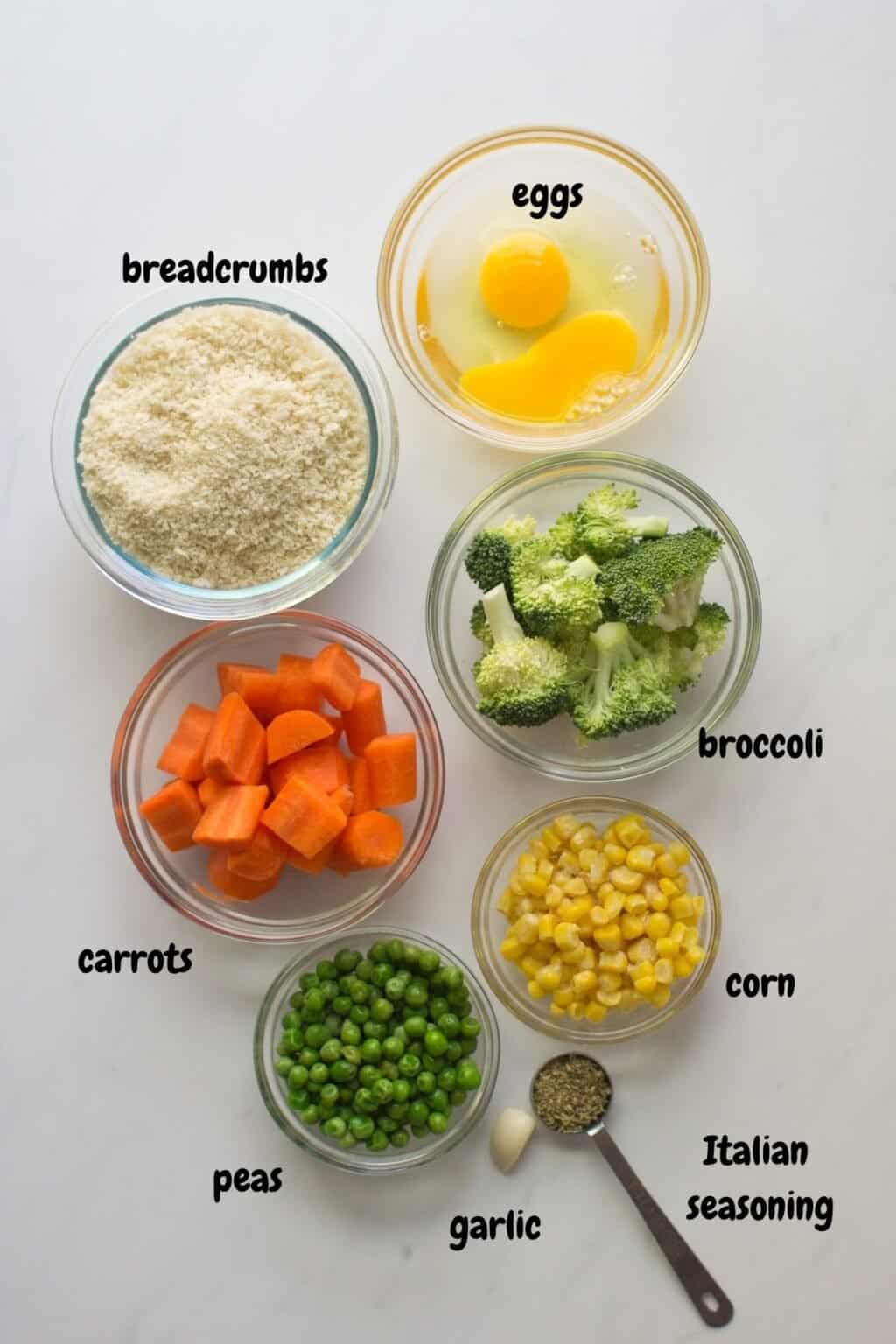 Favorite Veggie Nuggets (with 4 veggies) MJ and Hungryman