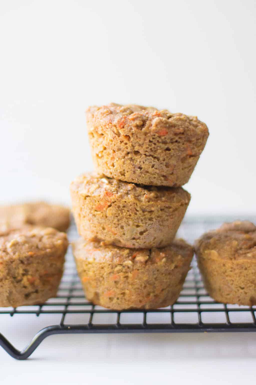 Healthy Carrot Banana Muffins MJ and Hungryman