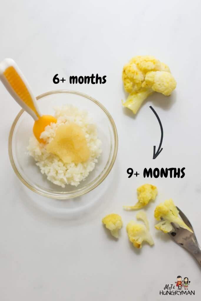 How to Cook Cauliflower for Babies (with recipes) MJ and Hungryman