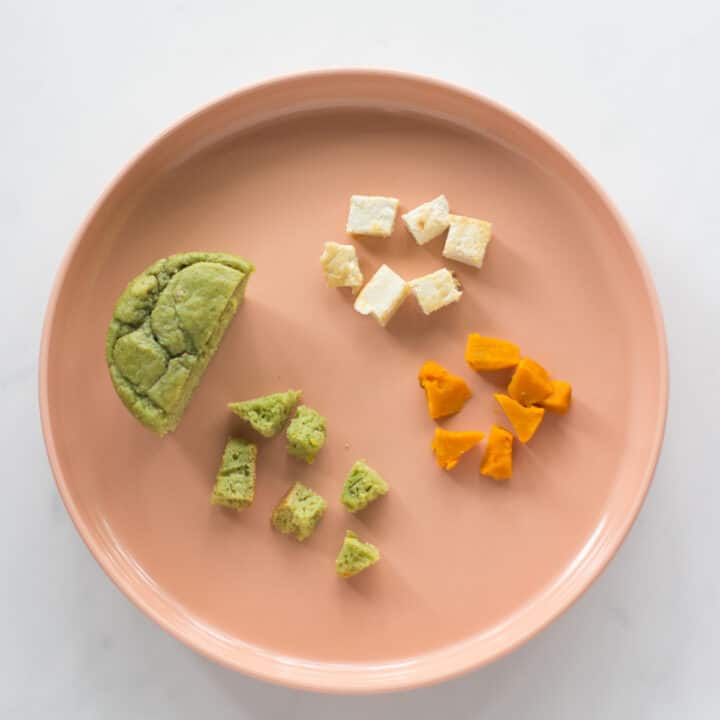 Easy Spinach Muffins with Banana MJ and Hungryman