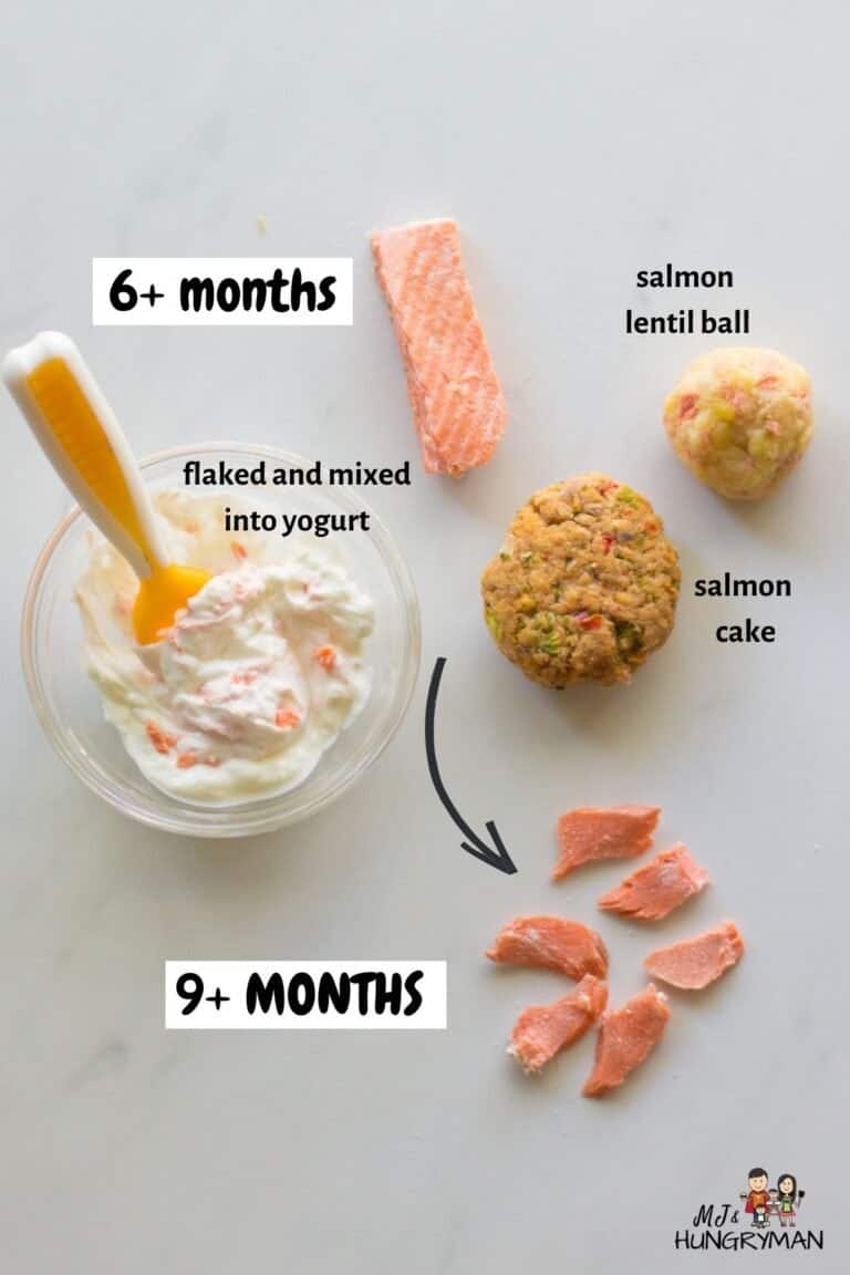 Ultimate Guide to Salmon for Babies (with Recipes) - MJ and Hungryman