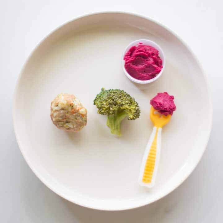 Turkey Meatballs for Babies and Toddlers MJ and Hungryman