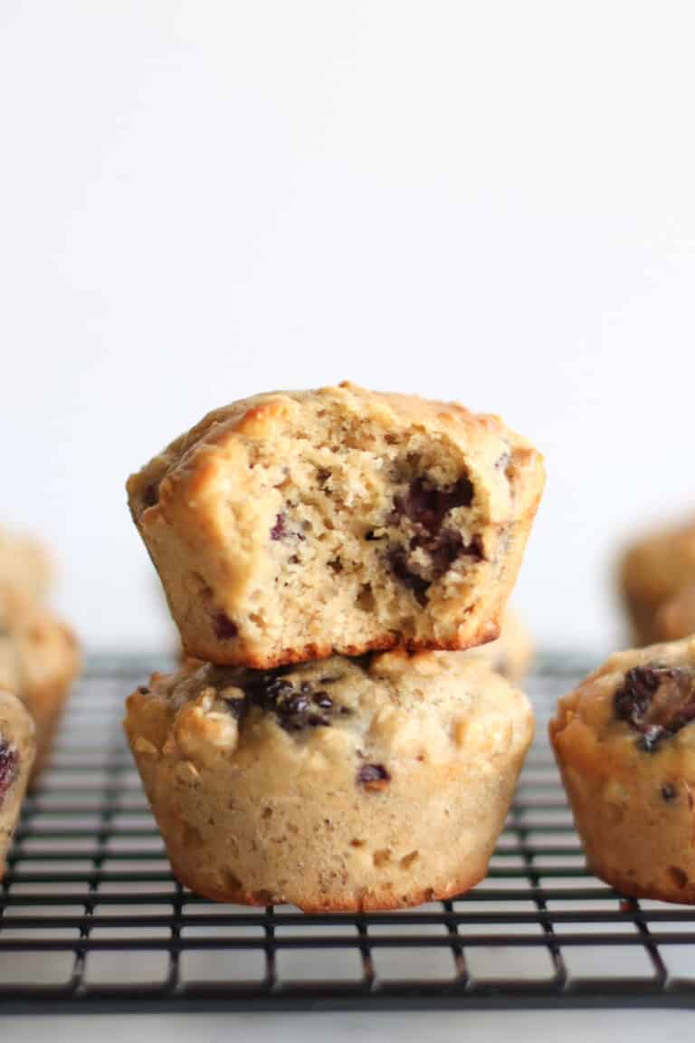 Moist Blackberry Muffins (with Oatmeal) MJ and Hungryman