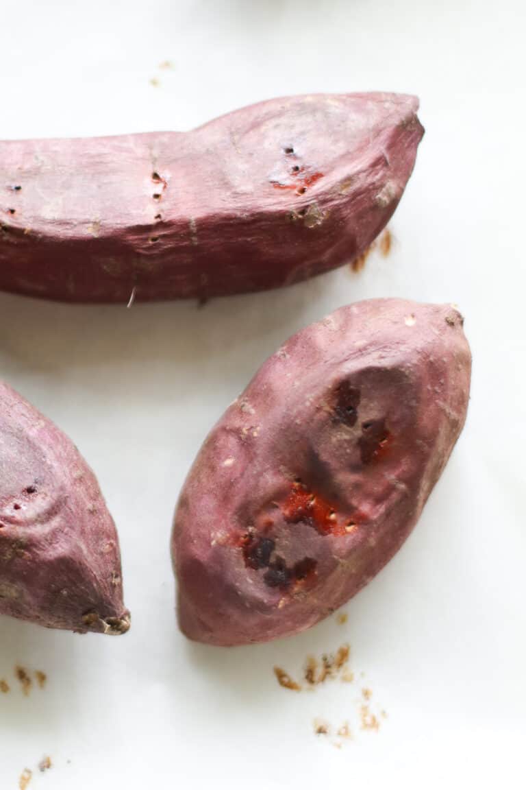 Baked Korean Sweet Potatoes (Goguma) MJ and Hungryman