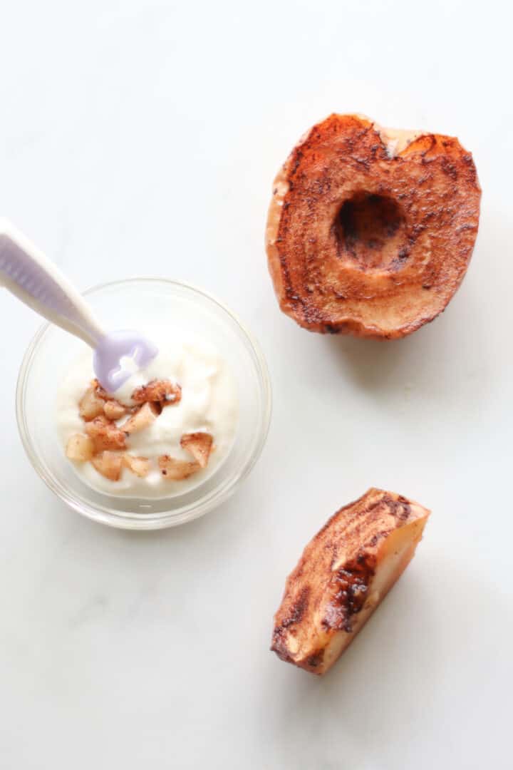 Easy Roasted Apples (No Added Sugar) MJ and Hungryman