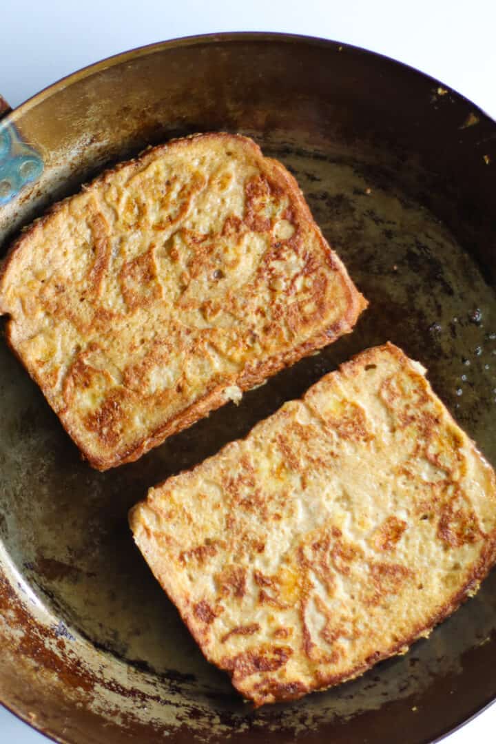 Healthy Banana French Toast MJ and Hungryman