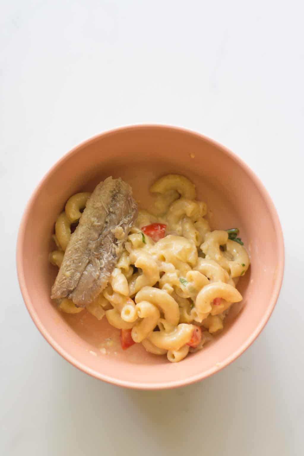 Creamy Macaroni Carbonara MJ and Hungryman