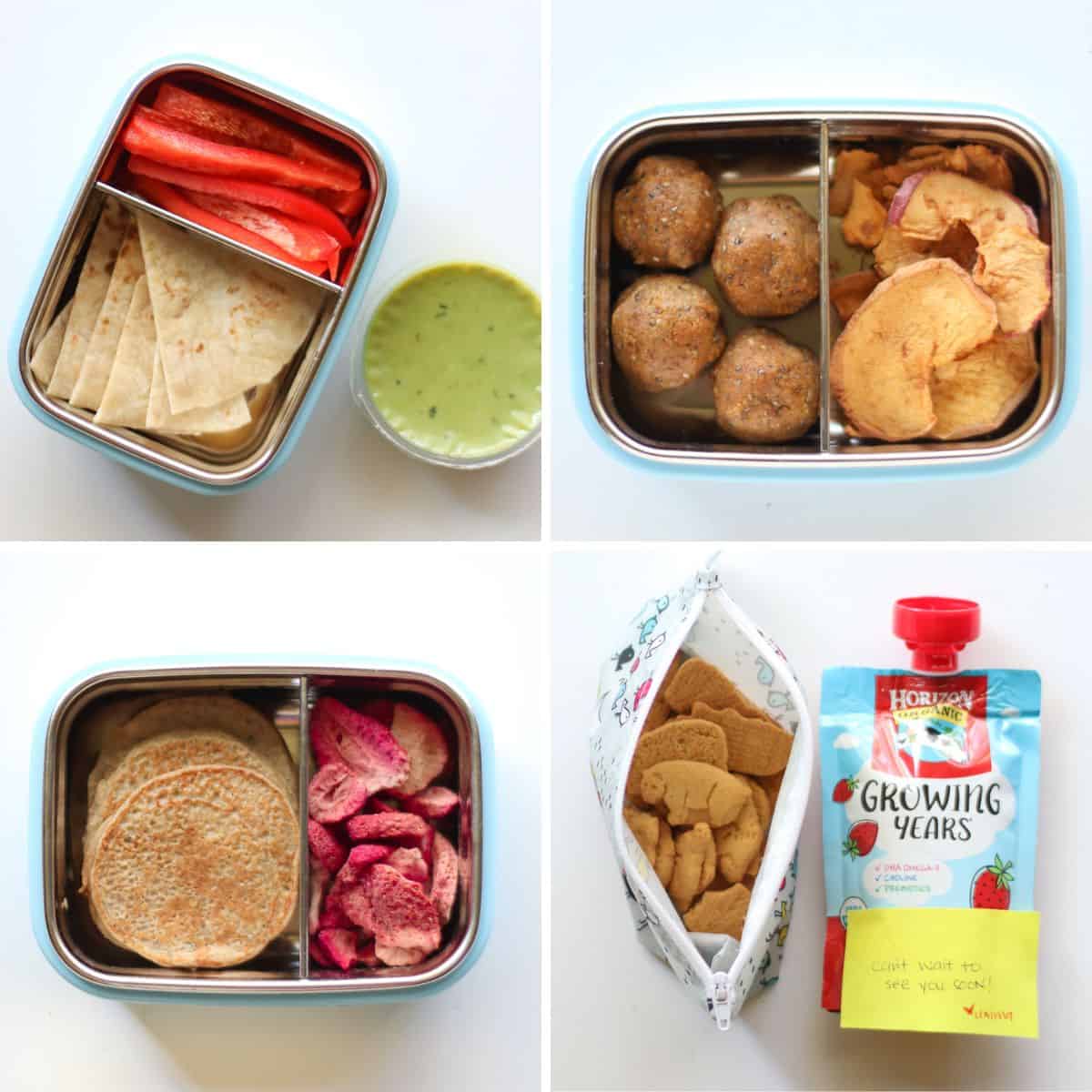 Healthy School Snacks (for kindergarten and beyond) - MJ and Hungryman