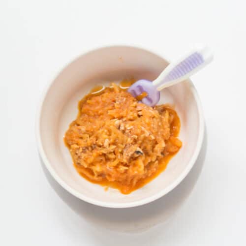 Spaghetti Squash for Babies MJ and Hungryman