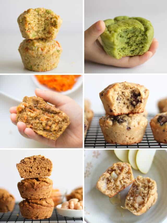 Healthy Muffins for Toddlers and Kids MJ and Hungryman