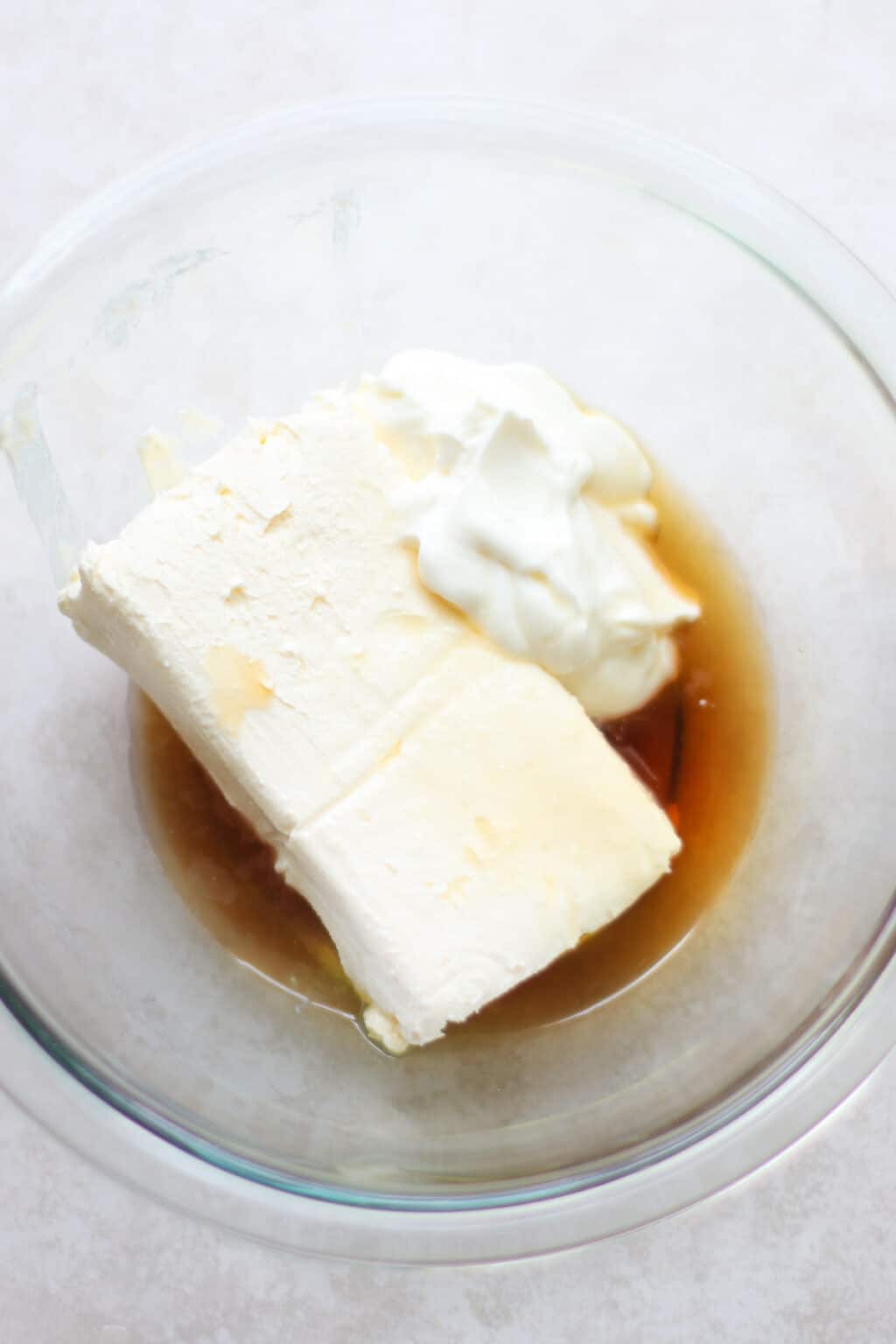 Healthy Cream Cheese Frosting MJ and Hungryman