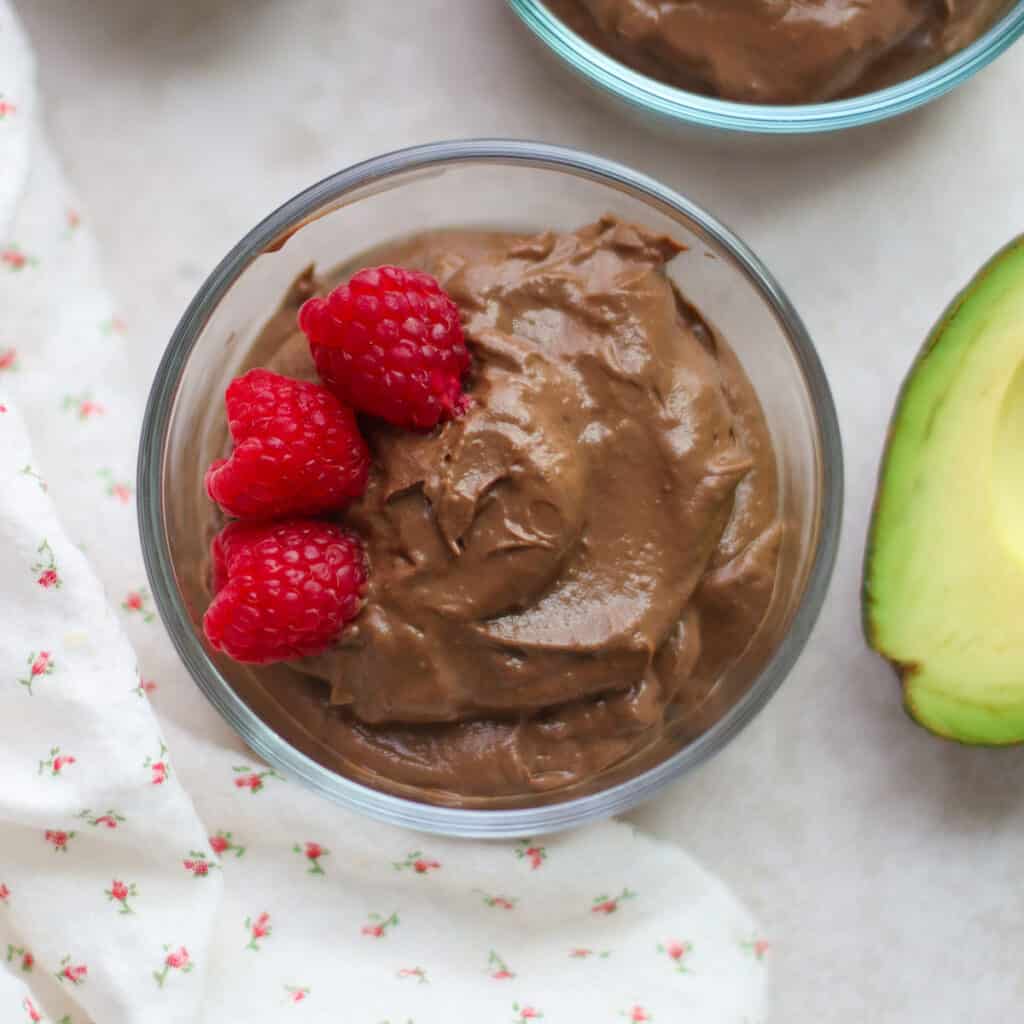 Healthy Chocolate Avocado Pudding MJ and Hungryman
