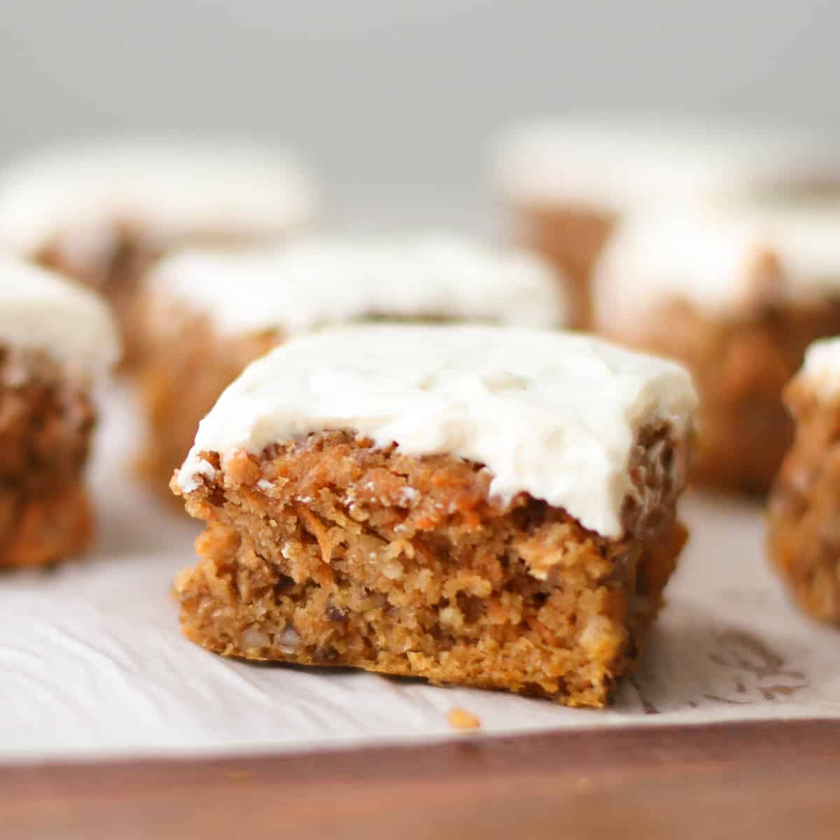 Eggless Carrot Walnut Cake