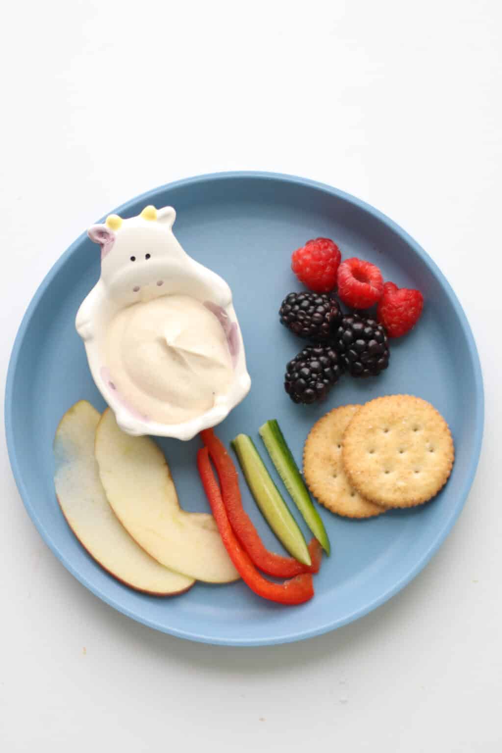 Healthy Yogurt Fruit Dip MJ and Hungryman