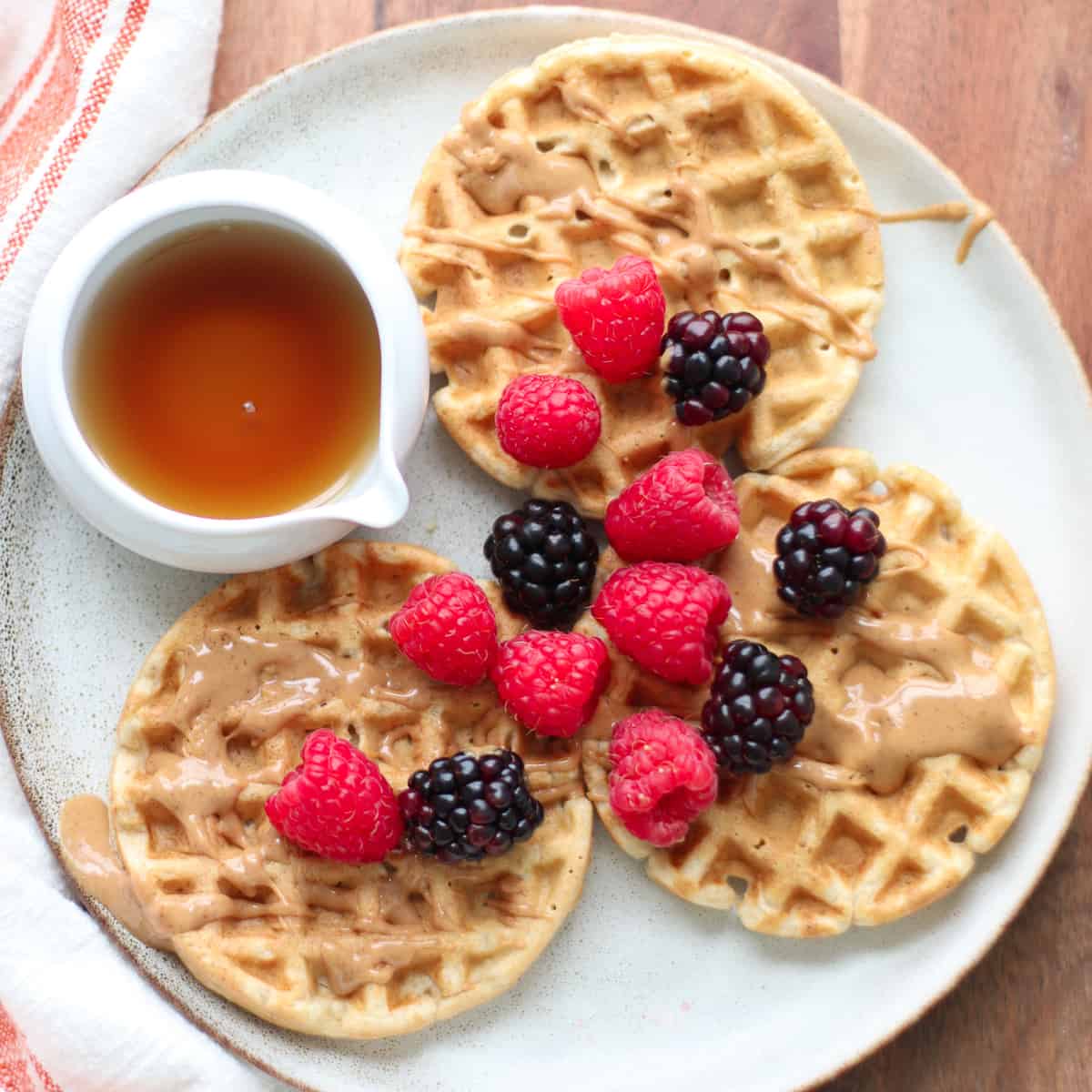 Sunday Breakfast: Whole Foods Mini Waffles