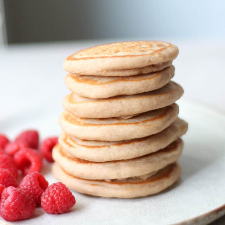 Healthy Pancakes for Babies and toddlers MJ and Hungryman