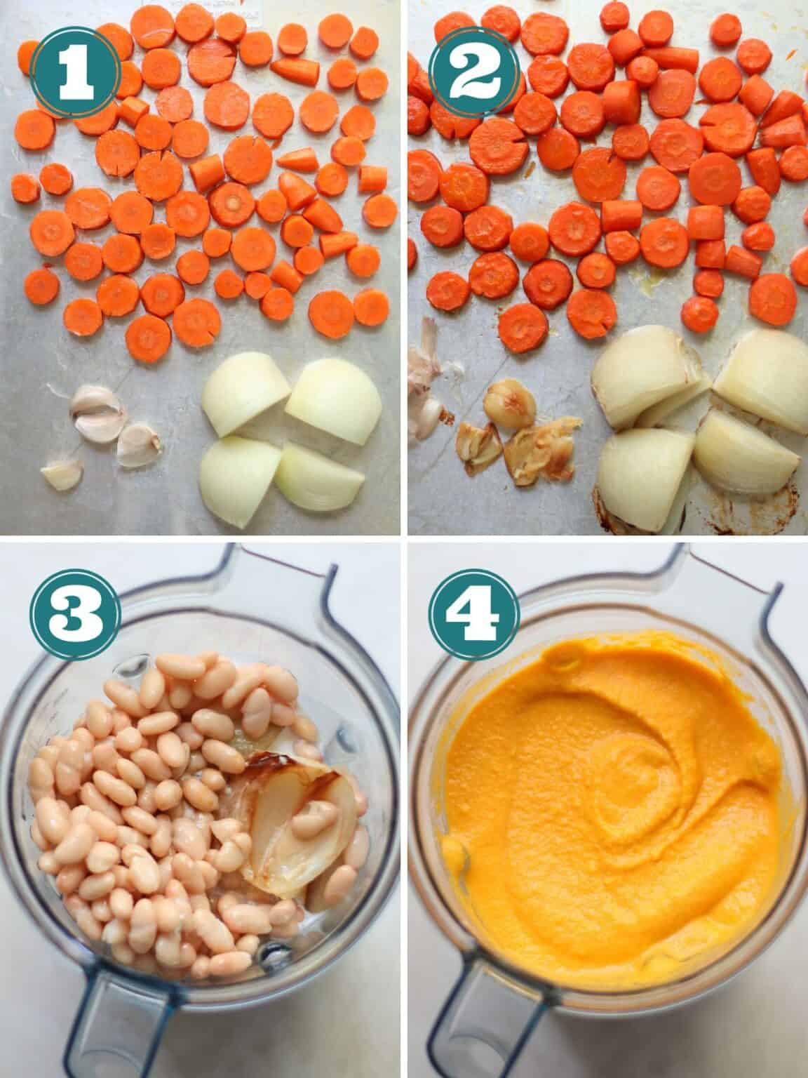 Creamy Carrot Pasta Sauce MJ and Hungryman