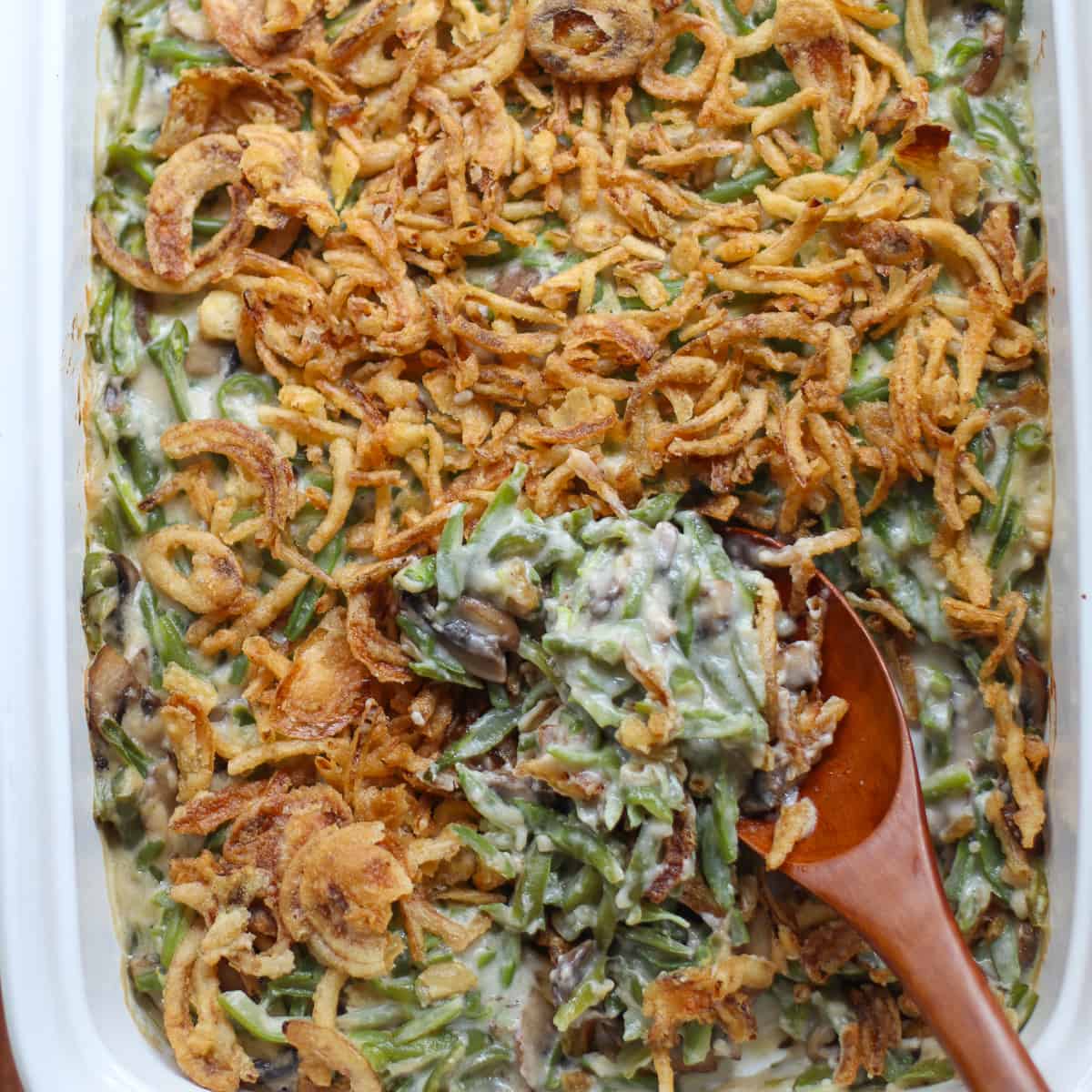 Green Bean Casserole without Mushroom Soup