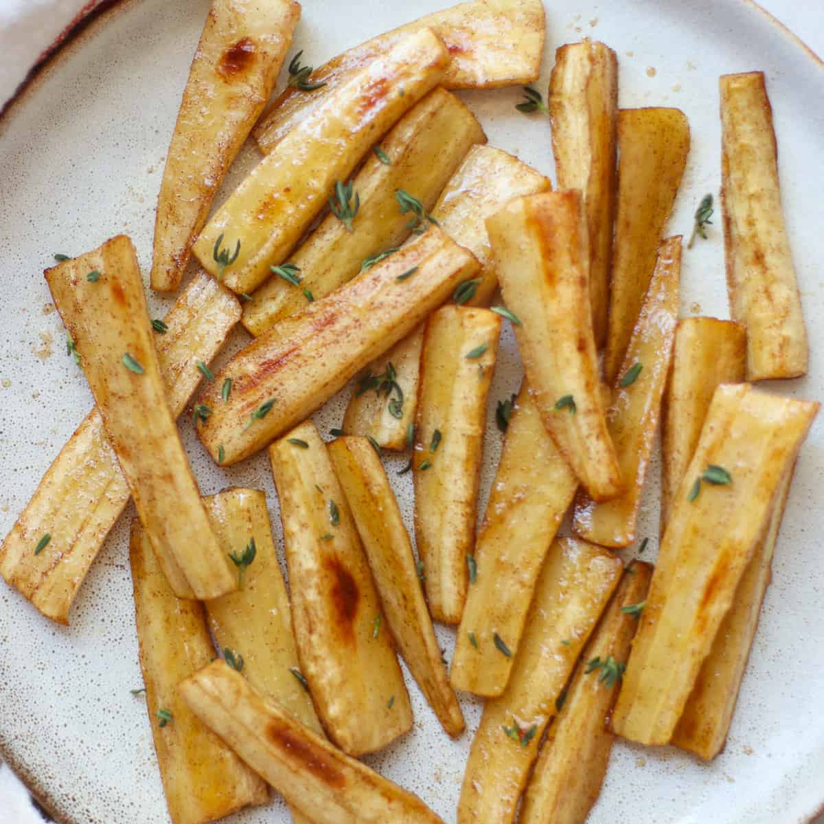 Honey Roasted Parsnips