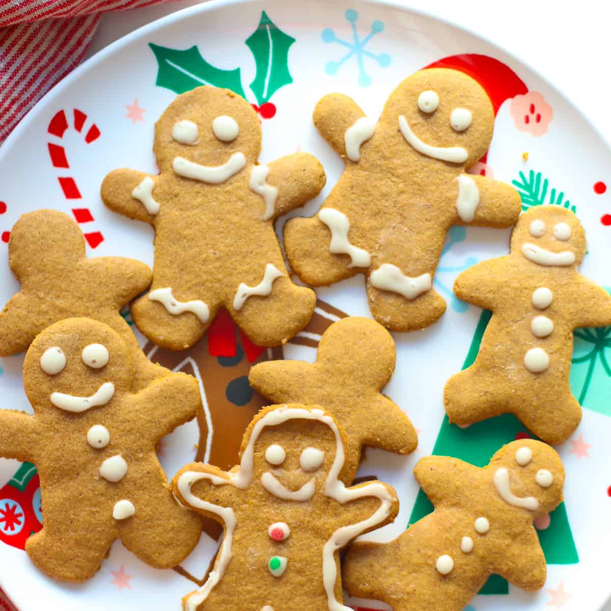 Healthy Gingerbread Cookies