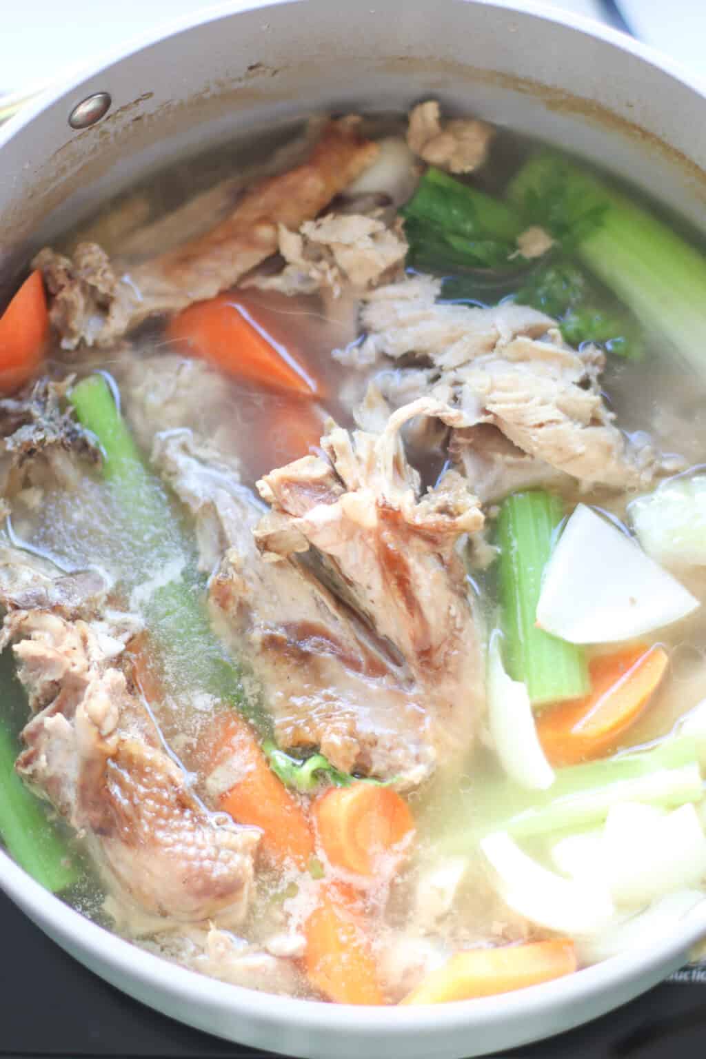 How to Make Turkey Broth - MJ and Hungryman